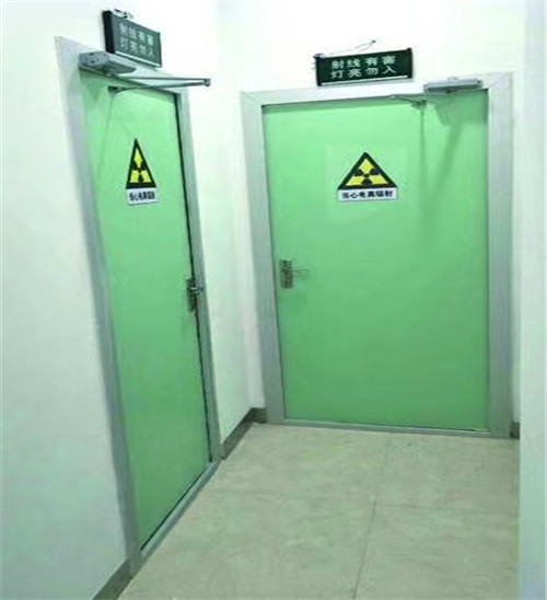 潍坊厂家定制防 辐射铅门 CT室铅门 放射科射线防护施工
